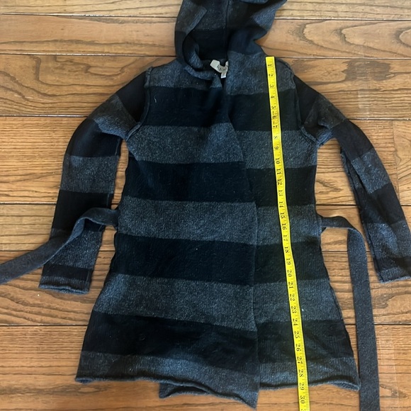 Remain Birger Christensen Knitted Hoodie Belted Cardigan Wool blend Size S - Picture 9 of 10